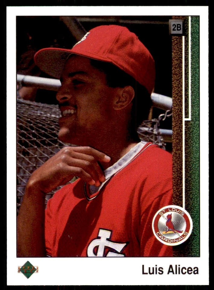 1989 Upper Deck Luis Alicea Baseball Cards #281 - Image 1 of 2