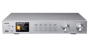 NOXON A 571 ALU SILBER INTERNETRADIO DAB+ UKW SPOTIFY APP BLUETOOTH USB LAN WLAN - Bild 1 von 5