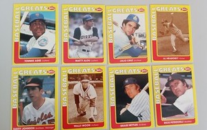 1990 Impel Swell Baseball Greats Baseball Singles-Pick From List-soft corners