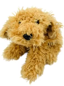 Peluche Aurora Flopsies Labradoodle 12" cucciolo cane marrone floppy bean fill giocattolo con etichetta - Foto 1 di 15