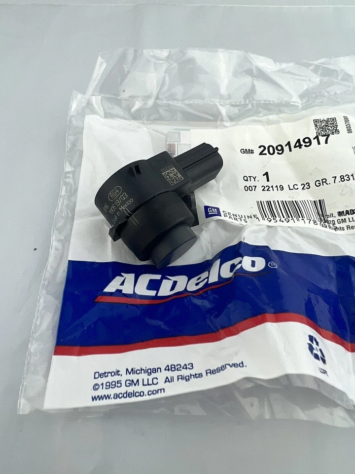 Sensor de distancia inversa de respaldo de estacionamiento GM (OEM) # 20914917 Foto 1 de 3
