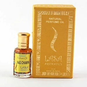 Lasa Aromatics Natural Perfume Oil Nag Champa Fragrance 100% Pure and Natural