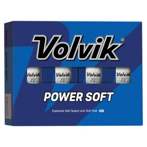 Volvik Power Soft 2 Pieces Golf Balls 2 pieces White NEW - Picture 1 of 1