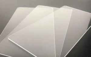 Solaris 0.8mm clear acrylic perspex plastic 500mm x 500mm - Picture 1 of 1