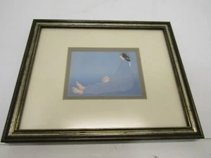 R C GORMAN NAVAJO ARTIST CERAMIC TILE 8" SQUARE PAPER INFO RANCHOS TWILIGHT - Picture 1 of 3