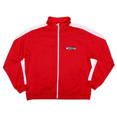 NWT HBO Mayweather vs Marquez 24/7 Track Warm Up Jacket Red White Mens XL Floyd - Image 1 of 4
