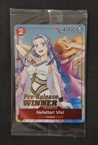 One Piece Card Game - Nefeltari Vivi (ST01-009) Foil Winner English Sealed - Picture 1 of 2