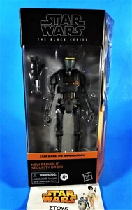 NEW!💫Star Wars:The Mandalorian💥NEW REPUBLIC SECURITY DROID💥6" Figure✅IN HAND! - Picture 1 of 12