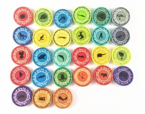 Randomly 30PCS Wild Kratts Creature Power Discs Kids Pretend Toy Collection - Picture 1 of 4