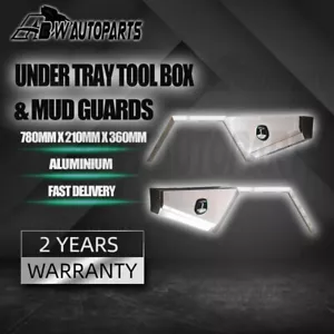 780 x 210 x 360mm Toolbox Flate Sheet Tapered Under Tray Tool Box & Mud Guards - Picture 1 of 8