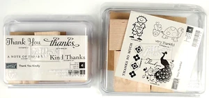 Stampin' Up! Thank You Kindly and Very Thankful Lot of 2 Peacock Turtle NEW R595 - Picture 1 of 2