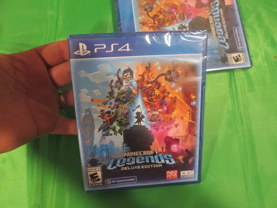 Minecraft Legends Deluxe Edition Sony Playstation 4 PS4 Factory