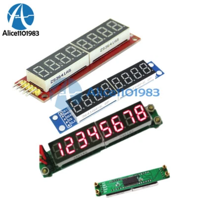 MAX7219 8-Digit LED Display 7 Segment Digital Tube For Arduino Raspberry Pi - Image 1 of 4