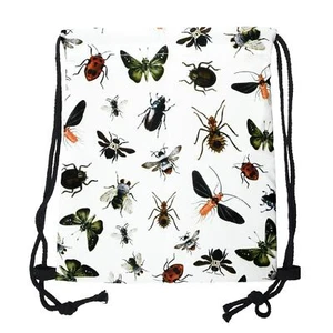 cosey - Turn-Beutel Rucksack Sport-Tasche Gym-Bag - Allover-Print KÄFER Design