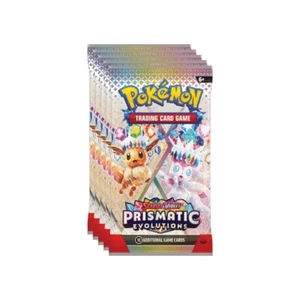 5 Prismatic Evolutions Pokémon TCG Booster Pack | Sealed | AUF LAGER 🇬🇧  - Bild 1 von 2