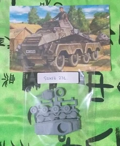 Kit maqueta para montar y pintar - Vehículo militar . Sdkfz 231 - 1/72. - Foto 1 di 1