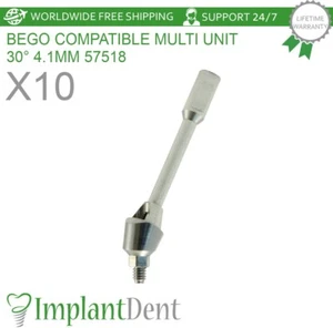 10x Prótesis Dental Angulada Multi Unidad 30° - Herramienta Odontológica Compatible 57518 - Imagen 1 de 4