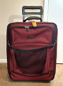 Briggs & Riley Transcend International 21” Upright Wheeled Carry On TD-U520 Red - Picture 1 of 14