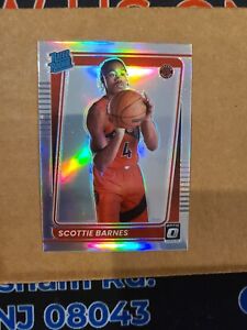 Scottie Barnes 2021-22 Donruss Optic Rated Rookie #186 Holo Parallel