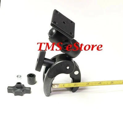 Abrazadera de manillar de motocicleta ATV/RAM 4 pernos AMPS montaje base para Garmin GPS cuna Foto 1 de 4