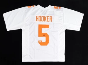 Camiseta deportiva de voluntarios de Tennessee personalizada firmada por Hendon Hooker con certificado de autenticidad - Imagen 1 de 4