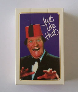 PACK SEALED PLAYING CARDS FROM THE TOMMY COOPER COLLECTION HANSONS AUCTION 2025 - Picture 1 of 6