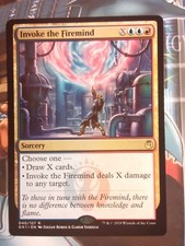 Invoke the firemind from Guilds of Ravnica Guild Kit Magic The Gathering MTG