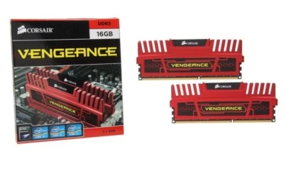 CORSAIR Vengeance 16GB (2x8GB) 1600MHz DDR3 Dual-Channel RAM - Image 1 of 2