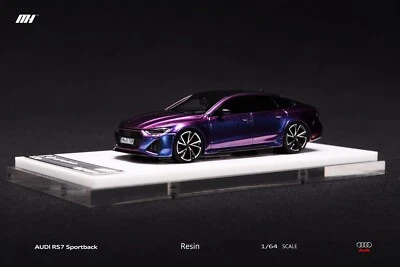 1/64 scale Motorhelix  Audi RS7 Sportback Resin car model - Immagine 1 di 2