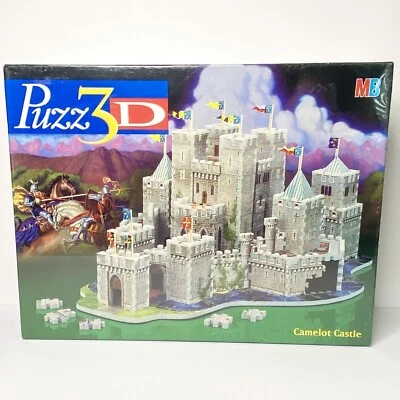 Rompecabezas vintage Puzz3D Camelot • 1998 • 620 piezas de espuma • SELLADO DE FÁBRICA Foto 1 de 3