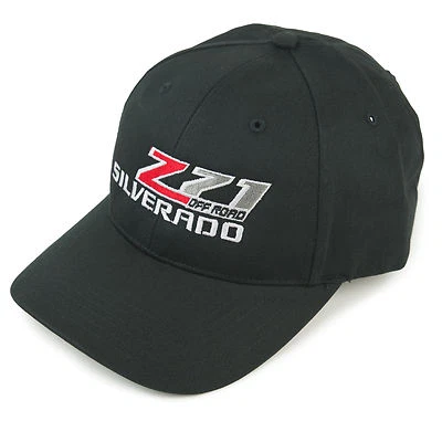 Silverado Z71 Off Road Truck Black Hat Cap - SHIPPED IN A BOX - USA - Image 1 of 3