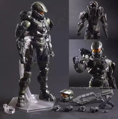 Экшн-фигурка HALO 5 Play Arts Kai Guardians Master Chief модель игрушка 11 дюймов в наличии в США - Изображение 1 из 4