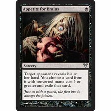 4x MTG: Appetite for Brains - Black Uncommon - Avacyn Restored - AVR