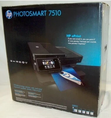 HP PhotoSmart Print Scan Copy 7510 All-in-One Desktop Printer - *New* *READ* - Image 1 of 4