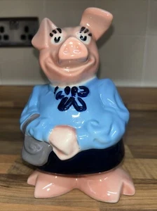 Wade Nat West pig money Box, Lady Hilary original stopper excellent - Picture 1 of 6