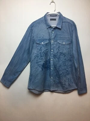 Camisa de manga larga con botones Burton para hombre talla L nueva con etiquetas Foto 1 de 4