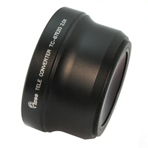 67mm 2.0X Magnification Telephoto Tele Converter Lens For Canon Nikon Camera - Picture 1 of 8