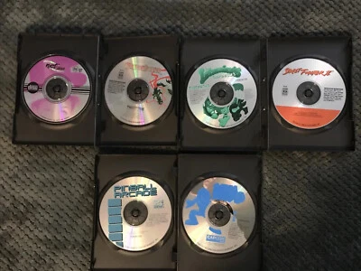 Lot of 6 Loose Vintage PC Games MEGA MAN 3, Street Fighter, Dragon’s Lair++ - Image 1 of 4