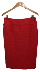 10 ml Moulinette Souers Anthropologie korallenrot Tweed Baumwolle Bleistiftrock - Bild 1 von 7