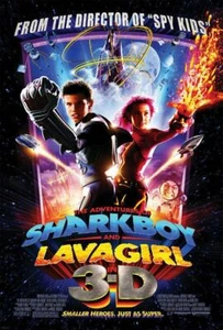 THE ADVENTURES OF SHARKBOY AND LAVAGIRL great original 27x40 movie poster 2005 - Picture 1 of 1