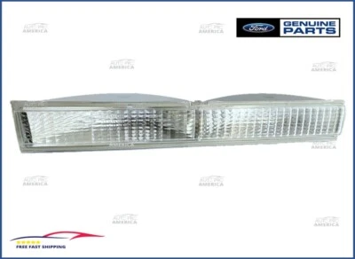 Conjunto de lente de lámpara de señal de giro izquierda Ford Crown Victoria 1988-1991 F1AZ13201A OEM NUEVO Foto 1 de 4