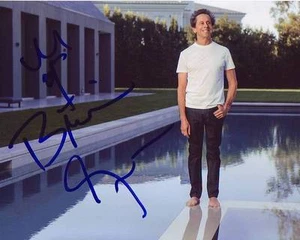 Fotografía 8x10 autografiada firmada por Brian Grazer con boceto - Imagen 1 de 1