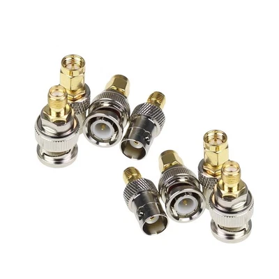 16PCS BNC to SMA Type Male Female RF Connector Adapter Test Converter KitqCrS18 - Image 1 of 4