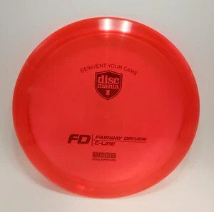 Disc Mania Red C-Line FD Fairway Driver 175 Grams - Picture 1 of 3