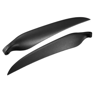 RC Folding Propellers 14"x8" 2mm Motor Shaft Dia for Glider Airplane Toy 1 Pair - Image 1 of 3