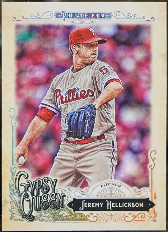 2017 Topps Gypsy Queen Baseball Jeremy Hellickson #207 NM - Image 1 of 1