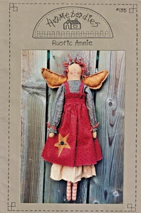 Rustic Annie - SEWING PATTERN - 17" Doll - Homebodies - Uncut - Imagen 1 de 3
