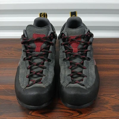 Zapatos de aproximación La Sportiva para mujer talla 7,5 Boulder X cuero senderismo gris Foto 1 de 4