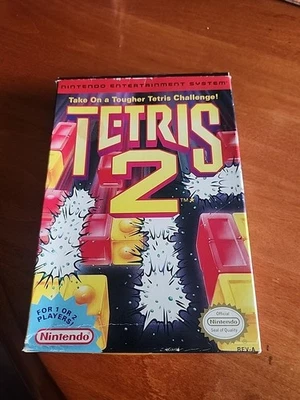 Tetris 2 (Nintendo Entertainment System, 1993) - Complete in Box CIB - Image 1 of 4