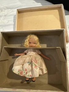 Nancy Ann Storybook Dolls Little No Peep 153 1940s. With BOX. Stiff Legs - Picture 1 of 8